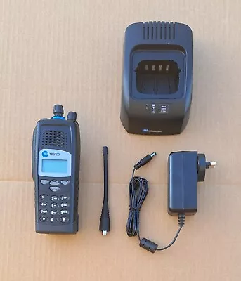 Tait TP9160 400-470MHz UHF P25 Portable Radio With DES/AES And Single Charger • $450