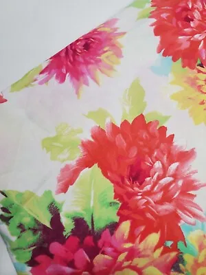 Michael Miller Fabric Chrysanthemum Pink Large Floral Sew Quilt Cotton ONE YARD  • $14.90