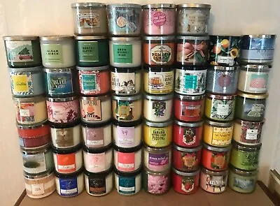 Bath & Body Works Candle | White Barn Scented 3-Wick Candles NEW + Retireds! • $26.39