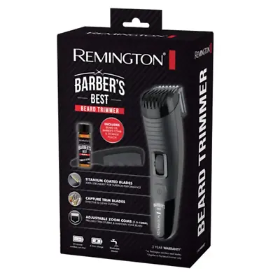 Remington Barber's Best Beard Trimming Kit / Beard Oil And Comb MB4131AU • $54.15