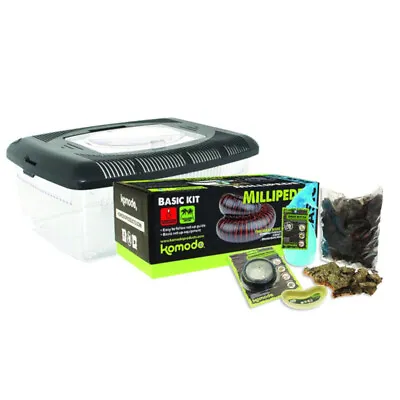 Millipede Terrarium Kit Komodo Basic Plastic Arthropod Insect Home & Accessories • £37.99