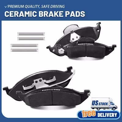 For Mercedes-Benz ML320 ML350 ML430 Front Ceramic Brake Pads W/Hardware • $31.30