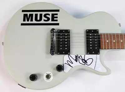 Matthew Bellamy MUSE Signed Autograph Auto Guitar JSA • $899.99