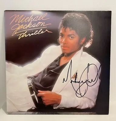 Michael Jackson Autographed Thriller Album - Psa Dna And Photo Proof • $19999.99