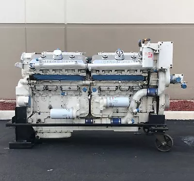 $12950 • Buy Detroit Diesel 16V-92TA DDEC III, Marine Diesel Engine, 1450HP