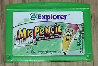 LeapFrog Leapster Leappad Explorer Mr Pencil Saves Doodleburg Game • £15