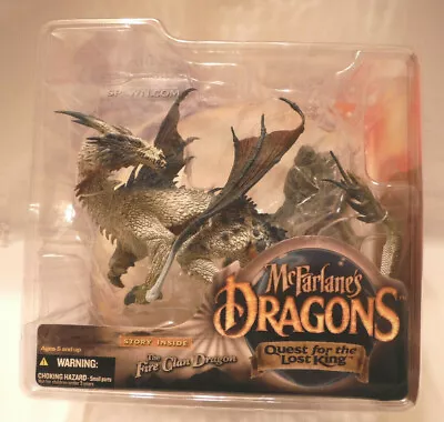 McFarlane's Dragons Fire Dragon Series 1 Quest For The Lost King BNIB! • $40.88