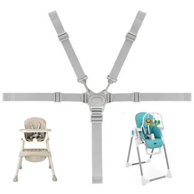 $14.89 • Buy 5 Point Car Children Safe Strap Belt Chair Pram Harness Baby Stroller High Buggy