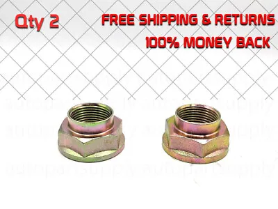 Axle Nut For 1987-1988 TOYOTA SUPRA REAR  | M22 X 1.5 Qty 2 • $19.50