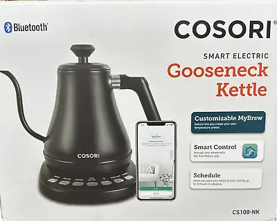 COSORI Electric Gooseneck Kettle Smart Bluetooth W Variable Temperature Control • $47.99