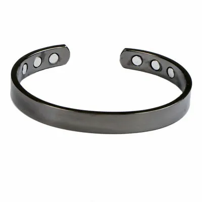 Mens Copper Bangle Magnetic Bracelet Pain Relief Arthritis Carpal Tunnel Uk Gift • £4.99