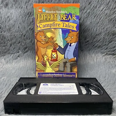 Little Bear Campfire Tales Nick Jr VHS 2002 Tape Maurice Sendaks Nickelodeon • $29.99