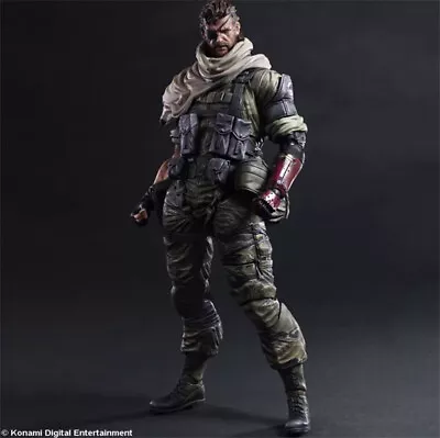 Play Arts Kai Metal Gear Solid 5 Snake Action Figure Model Toys New In Box Gift • $65.23