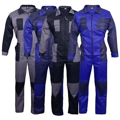 £26.99 • Buy Men's Coveralls Boiler Suit Overalls For Warehouse Garages Workers Mechanics
