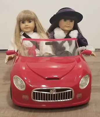 American Girl Doll Red Remote Control Convertible Sports Car • $149