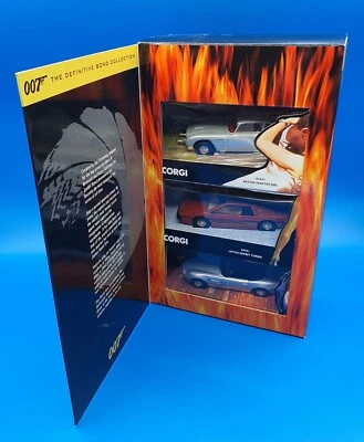 £30 • Buy CORGI CC99101 - James Bond Definitive Collection - 3 Car Set - Aston, Lotus, BMW