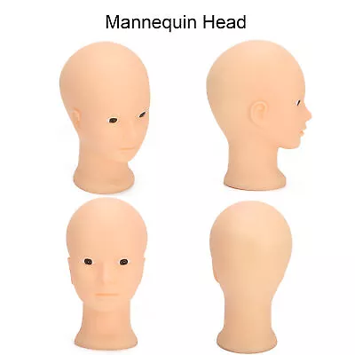 (without Makeup)Mannequin Head Makeup Training Practice Wig Hat Display • $18.35