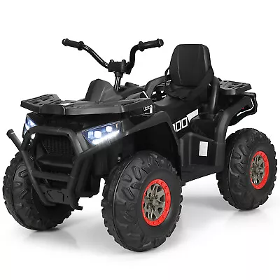 12V Kids Electric 4-Wheeler ATV Quad Ride On Car Toy Powered Electric Vehicle • £189.99