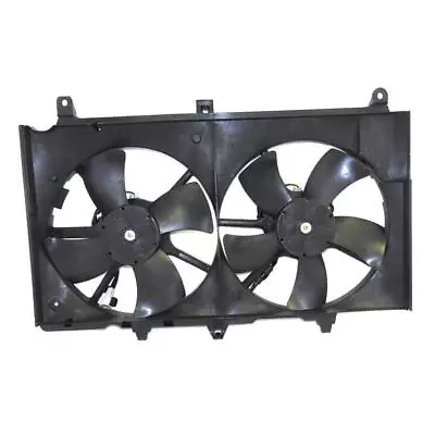 Radiator Dual Cooling Fan Assembly For 03-06 Z33 Fairlazy Z 350Z 03-05 G35 • $112.96