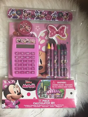 NEW Disney Junior Minnie Mouse 11-Piece Stationery Set • $9