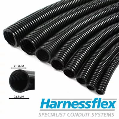 21mm Inside Diameter Cable Flexible Conduit / Sleeving / Sheathing Split/Unsplit • £179.95