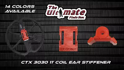 Minelab CTX 3030 11  Coil Ear Stiffener 14 Colors Available. 100% Infilled • $14