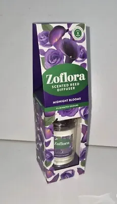 Zoflora Midnight Bloom Reed Diffuser- 100mls- Lasts 8 Weeks • £10.80