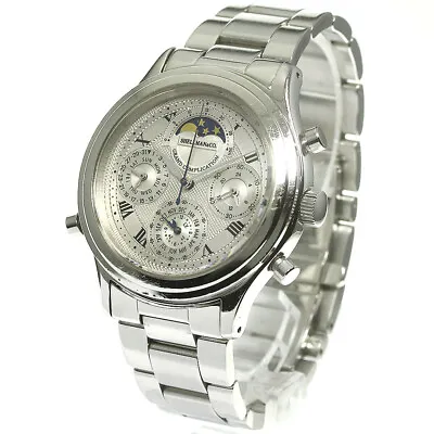 Shellman 6770-H32167 Watch Grand Complication Minute Repeater Quartz SS Men's  • $884.36