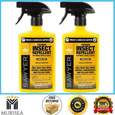Sawyer Products Premium Permethrin Insect Repellent For Clothing Gear & Tents • $33.83