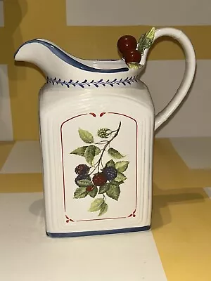 Villeroy & Boch Pitcher Country Collection Pattern Cottage Inn 10  Tall • $24.99