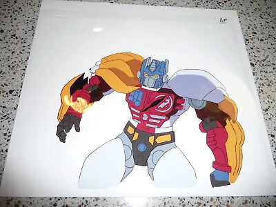 Transformers Beast Wars II Production Animation Cel W/Sketch Optimus Prime Lio • $499.99