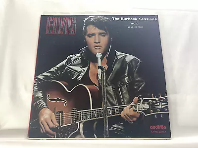 Elvis Presley The Burbank Sessions Vol. 1  AFNS 62768 Audition Records Double LP • $40.94