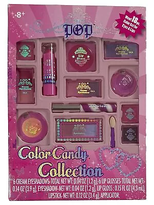 Pop Color Candy Little Girls Makeup Beauty Set Real Make-Up Lip Gloss & Shadow • $16.88