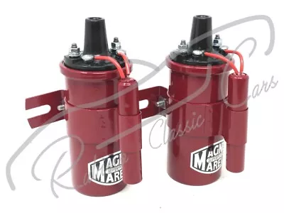 Magneti Marelli Pair Coils B 202 A Superpotente Ferrari 250 Maserati 3500 Gt Gti • $2500