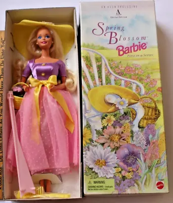 1995 SPRING BLOSSOM BARBIE Doll AVON Exclusive Special Edition • $7.95