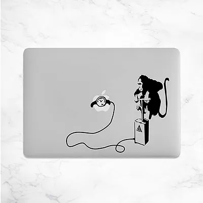 £4.79 • Buy Banksy Detonator Chimp Decal For Macbook Pro Sticker Vinyl Laptop Mac Notebook