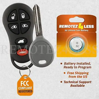 Keyless Entry Remote For 2001 2002 2003 Chrysler Voyager Fob Car Key • $12.95