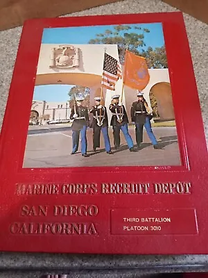 MARINE CORPS RECRUIT DEPOT SAN DIEGO 3rd Battalion Platoon 3091(1971 Hardcover) • $39.99