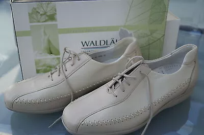 £40.61 • Buy Waldläufer Gerti Ladies Comfort Shoes Slippers Leather Cream Insoles Size 5 G 38