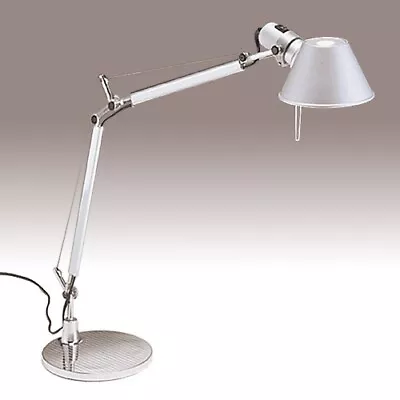 Artemide TOLOMEO MINI Siliver Michele De Lucchi Table Lamp Yamagiwa • $1418