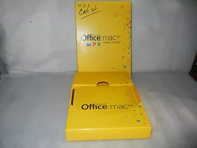Microsoft Office MAC 2011 Home And Student Family Pack 3 Users W Product Key • $22
