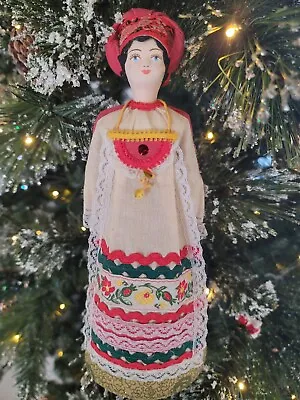 Russian Doll 10  H  Christmas Maiden  -made In Russia • $11.99