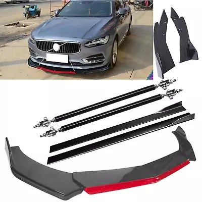 For Volvo S40 S60 S80 Front Bumper Lips Rear Splitter Spoiler Side Skirts Q • $159.99