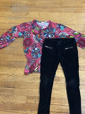 Me Too Tunic Top Gap Cordiroy Leggings Girls Sz 4 5 • $15.99