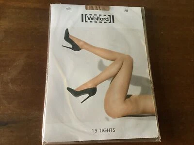 £15 • Buy Wolford 15 Colour  Gobi  Tights Size Medium