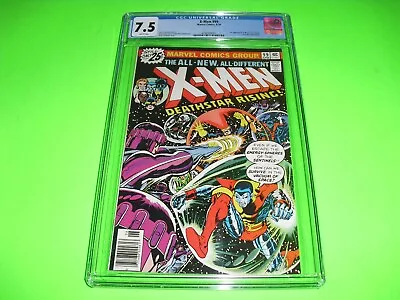 X-Men #99 CGC 7.5 Newsstand W/ WHITE PAGES 1976! Marvel 1st Tom Cassidy • $109.99