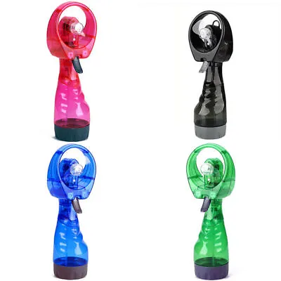 Cooling Mist Fan Gadget Battery Handheld Travel Gadget Portable Water Spray • $11.84