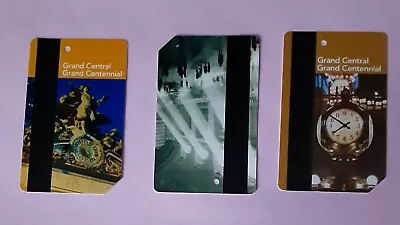 Metrocard Grand Central Terminal 100 Years (set Of 3) • $21.99