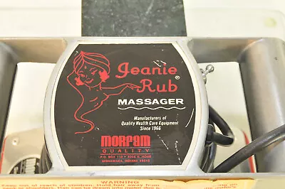 Jeanie Rub Massager By Morfam Deep Tissue Back Full Body Professional Grade • $59.95