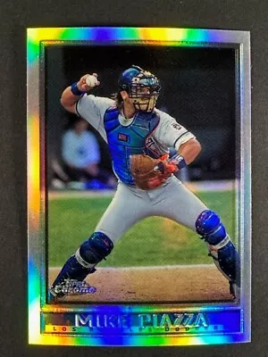 1998 Topps Chrome Mike Piazza Refractor #100 New York Mets • $69.99